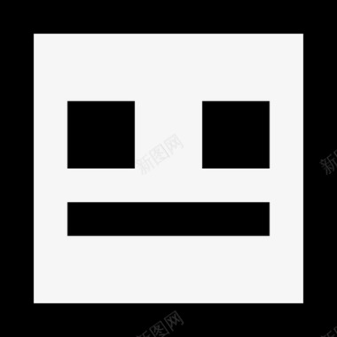 emoji_neutral_square [#408]图标