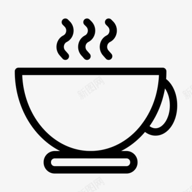 咖啡休息商务图标图标