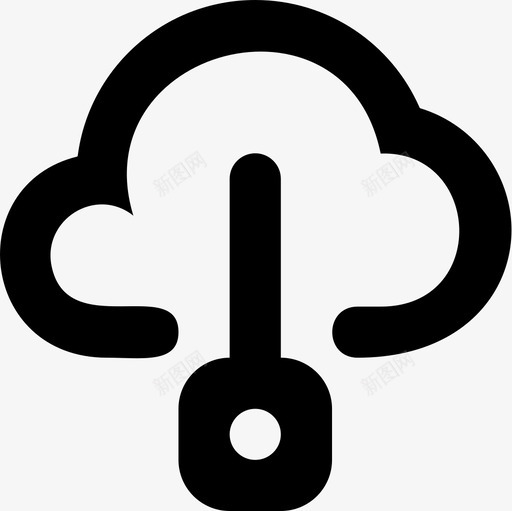 cloud_connection [#1074]svg_新图网 https://ixintu.com cloud_connection [#1074]