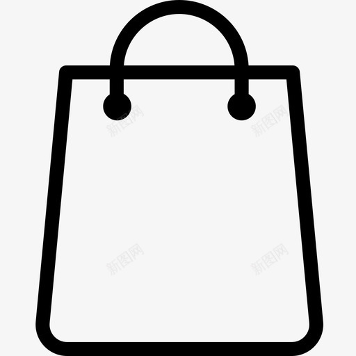 购物袋购买电子商务图标svg_新图网 https://ixintu.com 电子商务 购买 购物袋 购物袋系列