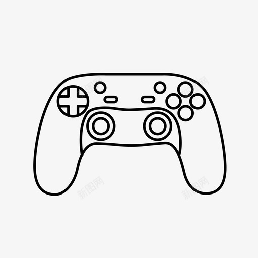 gamepad控制器游戏控制器图标svg_新图网 https://ixintu.com gamepad gamepads playstation playstationcontroller 控制器 游戏控制器 视频游戏