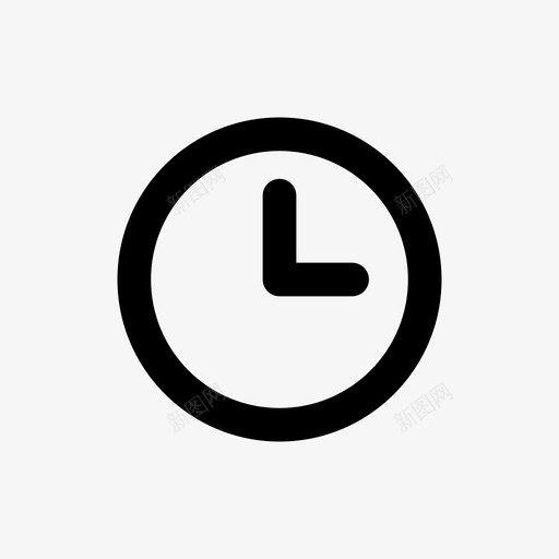 时钟时间基础知识图标svg_新图网 https://ixintu.com 基础知识 时钟 时间