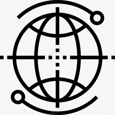 国际商务地球全球图标图标
