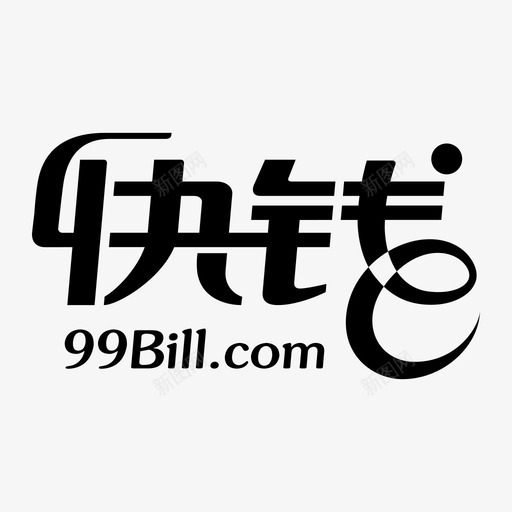 快钱-支付svg_新图网 https://ixintu.com 快钱-支付