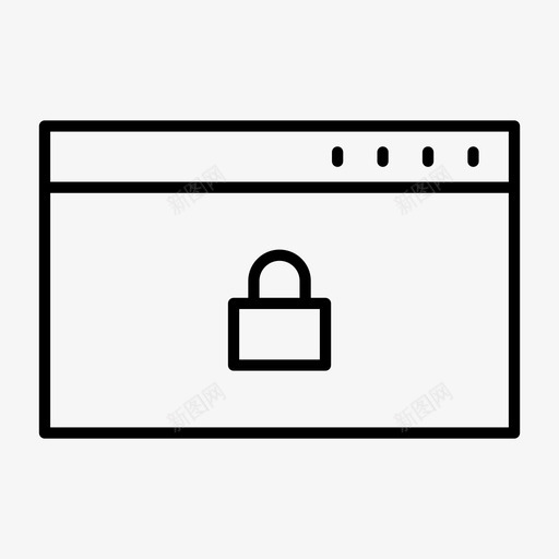 锁定web浏览器浏览器通知在线活动图标svg_新图网 https://ixintu.com web浏览器 在线活动 浏览器通知 网站浏览器 锁定web浏览器