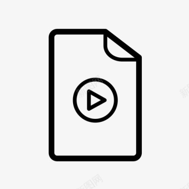 视频文件文档视频文档图标图标