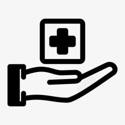 手部防护保健手部医院图标高清图片