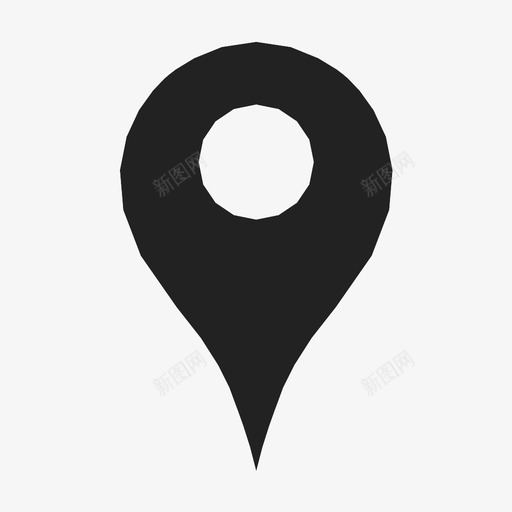 地图位置添加位置地图图钉图标svg_新图网 https://ixintu.com 位置 共享位置 地图位置 地图图钉 添加位置