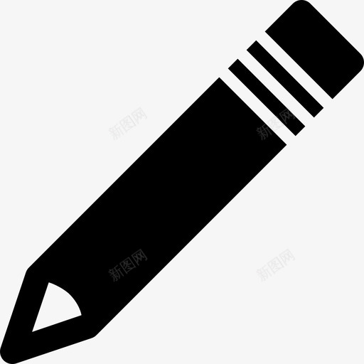 铅笔和橡皮擦应用程序用户界面图标svg_新图网 https://ixintu.com 设计应用程序用户界面 铅笔和橡皮擦
