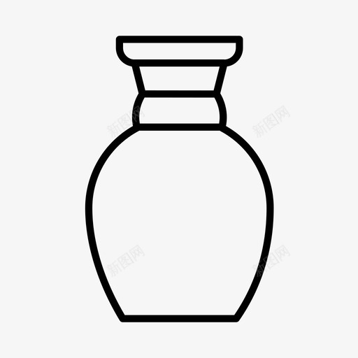 陶器工艺品陶瓷图标svg_新图网 https://ixintu.com 埃及 工艺品 花瓶 陶器 陶瓷