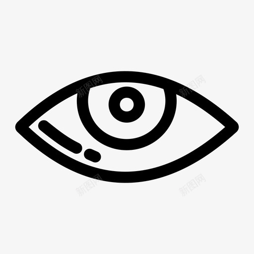眼睛看红眼图标svg_新图网 https://ixintu.com 景色 看 眼睛 红眼