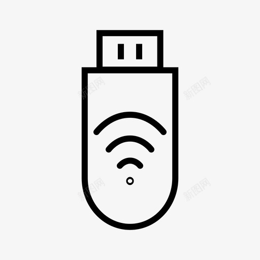 usb数据记忆棒图标svg_新图网 https://ixintu.com usb 便携式wifi 便携式存储 数据 无线设备 物联网 记忆棒