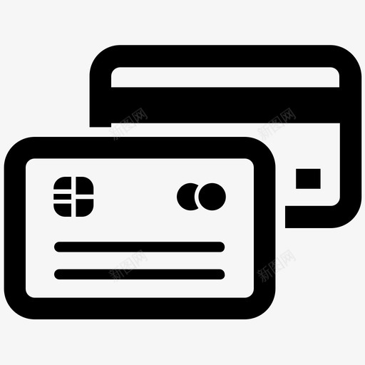 信用卡购买支付图标svg_新图网 https://ixintu.com 信用卡 刷卡 商务2 支付 购买