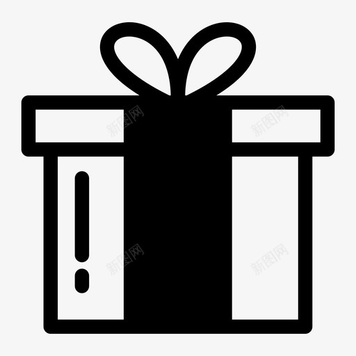 礼物圣诞礼物惊喜图标svg_新图网 https://ixintu.com 圣诞礼物 惊喜 礼物