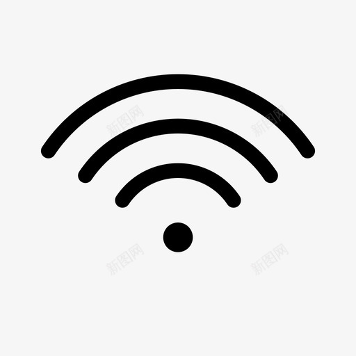 载体行动连接图标svg_新图网 https://ixintu.com 平面轮廓动作 波 电话 行动 载体 连接
