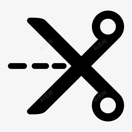 剪时尚缝图标svg_新图网 https://ixintu.com 剪 时尚 缝