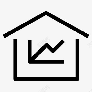 房屋市场估价房屋图标图标