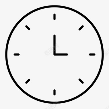 时钟闹钟商务图标图标