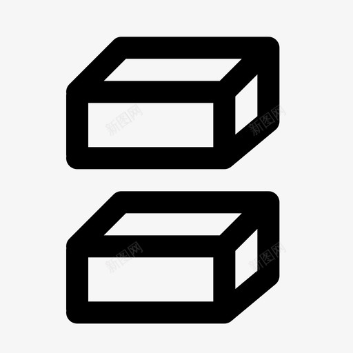 方块积木两个方块图标svg_新图网 https://ixintu.com 24像素网格15px线条图标 两个方块 方块 积木