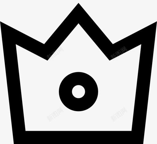 王冠国王王国图标svg_新图网 https://ixintu.com 君主 国王 方盒子 权力 王冠 王国 领袖
