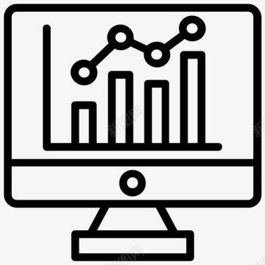 网络排名广告词在线图表图标图标