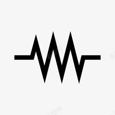 电阻电路电气符号图标图标