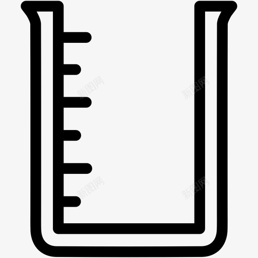 烧杯化学锥形瓶图标svg_新图网 https://ixintu.com 化学 烧杯 烧瓶 研究 科学技术 锥形瓶