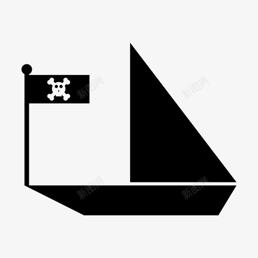海盗船罪犯海盗图标svg_新图网 https://ixintu.com 海盗 海盗船 罪犯