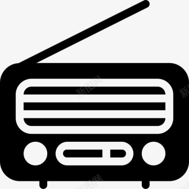 收音机音响广播图标图标