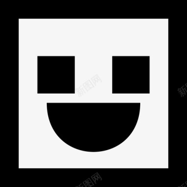 emoji_happy_square [#403]图标