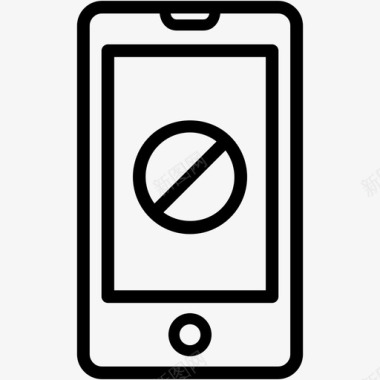 移动区块手机iphone图标图标