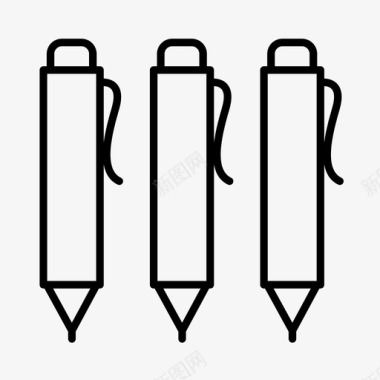 钢笔选举政府图标图标