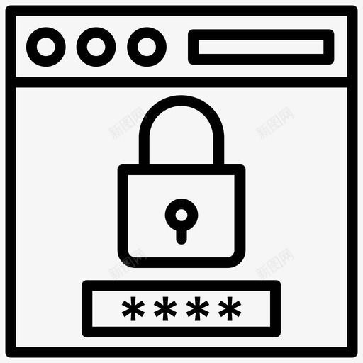 网站密码访问代码凭证图标svg_新图网 https://ixintu.com 凭证 密钥 登录页面 网站密码 访问代码 项目管理行图标