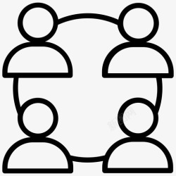 公司项目管理项目组公司组图标高清图片