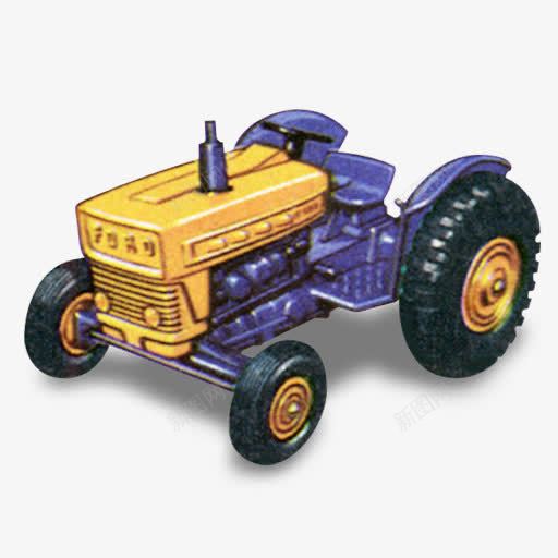 福特拖拉机火柴盒汽车图标png_新图网 https://ixintu.com Ford tractor 拖拉机 福特