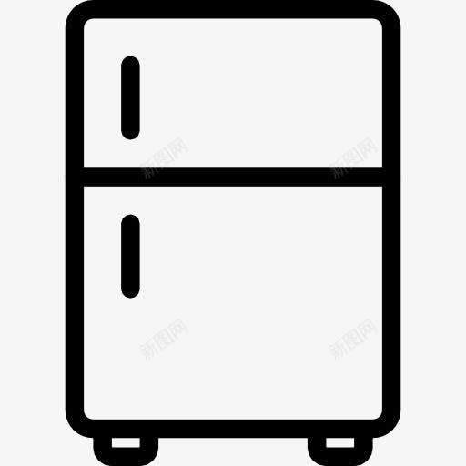 冰箱ios7Lineicons图标png_新图网 https://ixintu.com fridge 冰箱