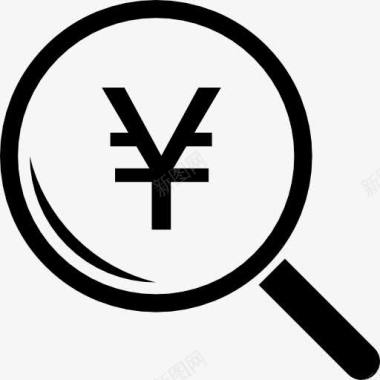 寻找日元图标图标