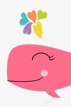 粉红色鲸鱼鲸高清图片
