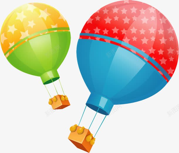 放飞气球png免抠素材_新图网 https://ixintu.com 放飞 气球 气球拱门 红色 黄色