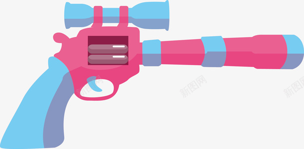 瞄准镜卡通镭射枪矢量图png图片免费下载 素材0mjejqjgw 新图网