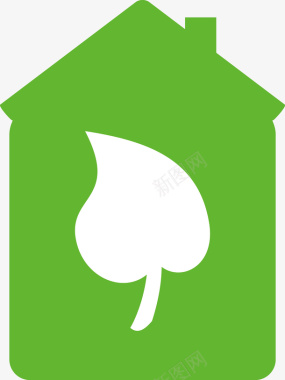 绿色房子图图标图标