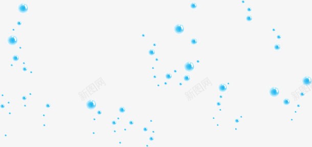 蓝色漂浮梦幻装饰png免抠素材_新图网 https://ixintu.com 梦幻 漂浮 蓝色 装饰 设计