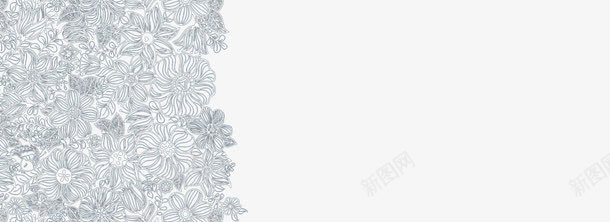 白色背景小花png免抠素材_新图网 https://ixintu.com 小花 手绘 白色 背景图案 花卉