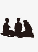 艺术人物剪影png免抠素材_新图网 https://ixintu.com 人物 艺术人物剪影人物剪影 设计素材