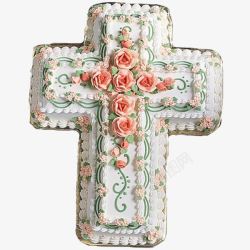 十字架浪漫棺材素材