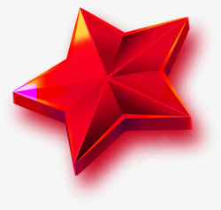 星星淘宝星星装饰红色素材