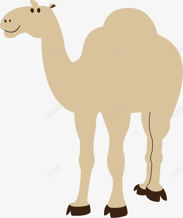 骆驼元素png免抠素材_新图网 https://ixintu.com 动物素材 可爱骆驼 矢量骆驼 设计元素 骆驼 骆驼素材