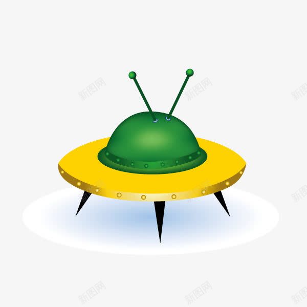 UFO星系星系绿png免抠素材_新图网 https://ixintu.com UFO 星系 星系绿