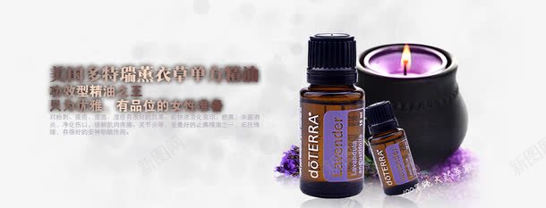 薰衣草精油薰衣草灯png免抠素材_新图网 https://ixintu.com 产品实物 精油 薰衣草