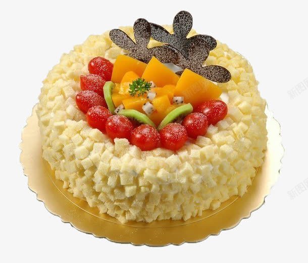 水果蛋糕布丁png免抠素材_新图网 https://ixintu.com 布丁 水果 蛋糕 黄色